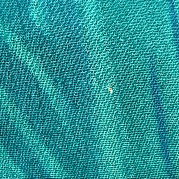 Rare Vintage 100% Rayon Art-to-Wear Tiered Ruffle Tank Maxi Dress - Picture 15 of 15